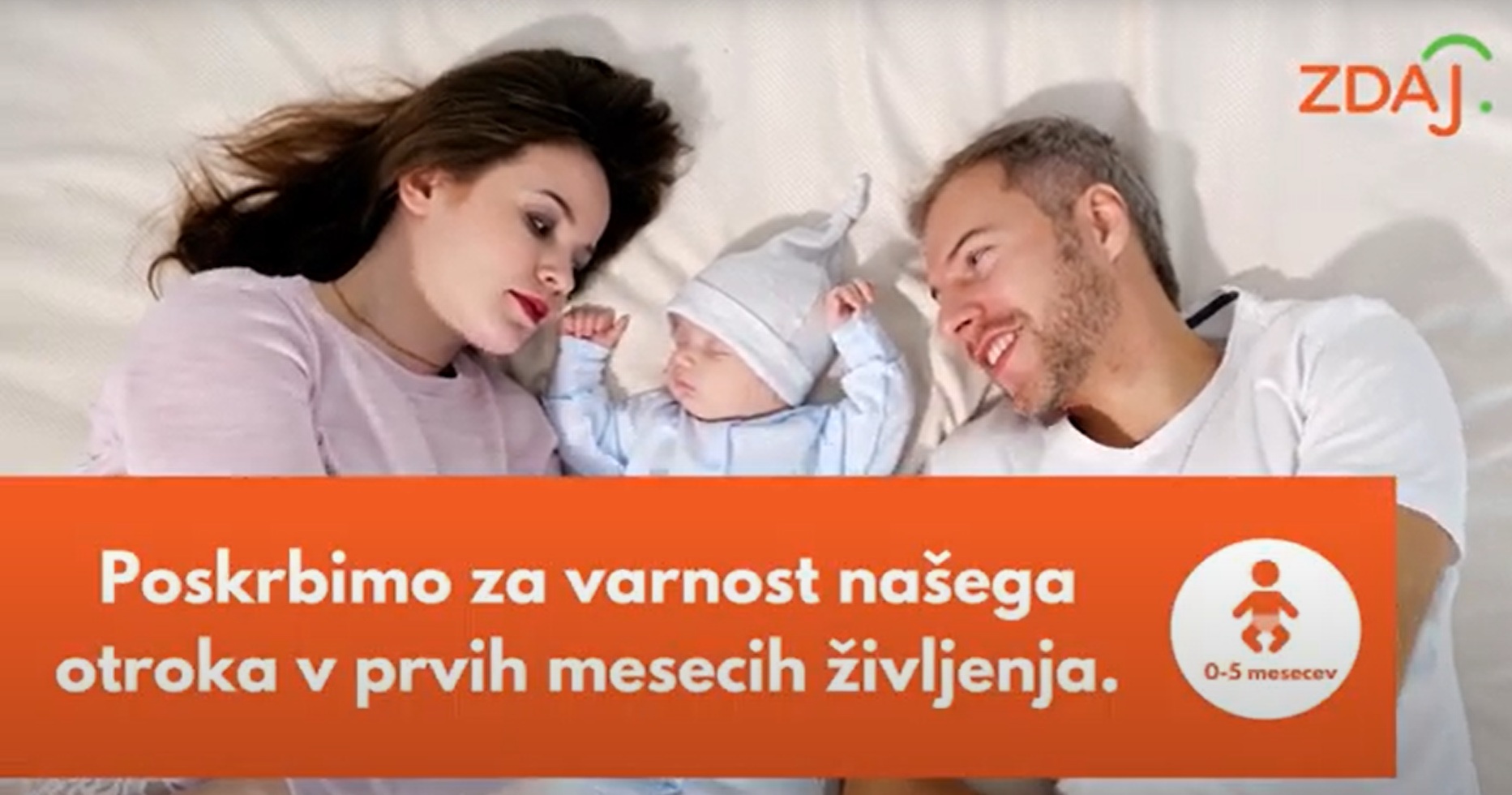 Poskrbimo za varnost otroka v prvih mesecih življenja (0 – 5 mesecev)