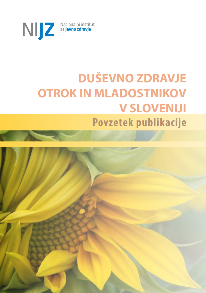Duševno zdravje otrok in mladostnikov v Sloveniji (povzetek publikacije)