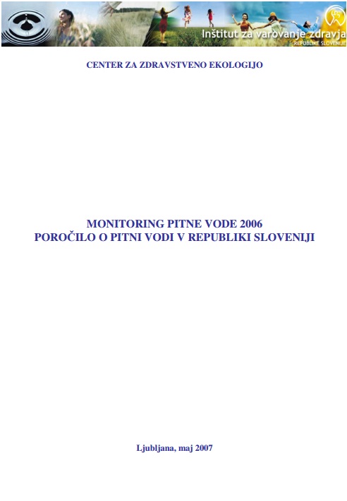 Letno poročilo o pitni vodi v Sloveniji 2006