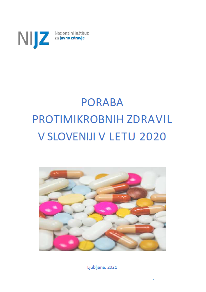 Poraba protimikrobnih zdravil  v Sloveniji v letu 2020