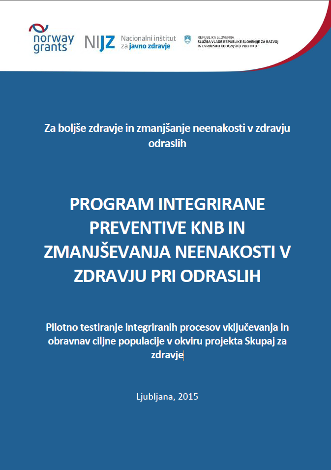 Program integrirane preventive – priročnik
