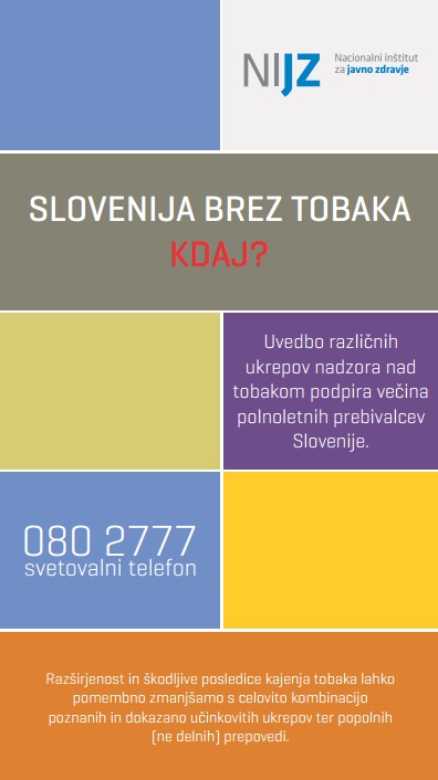 Slovenija brez tobaka – kdaj?