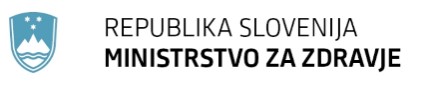logotip Ministrstva za zdravje Republike Slovenije