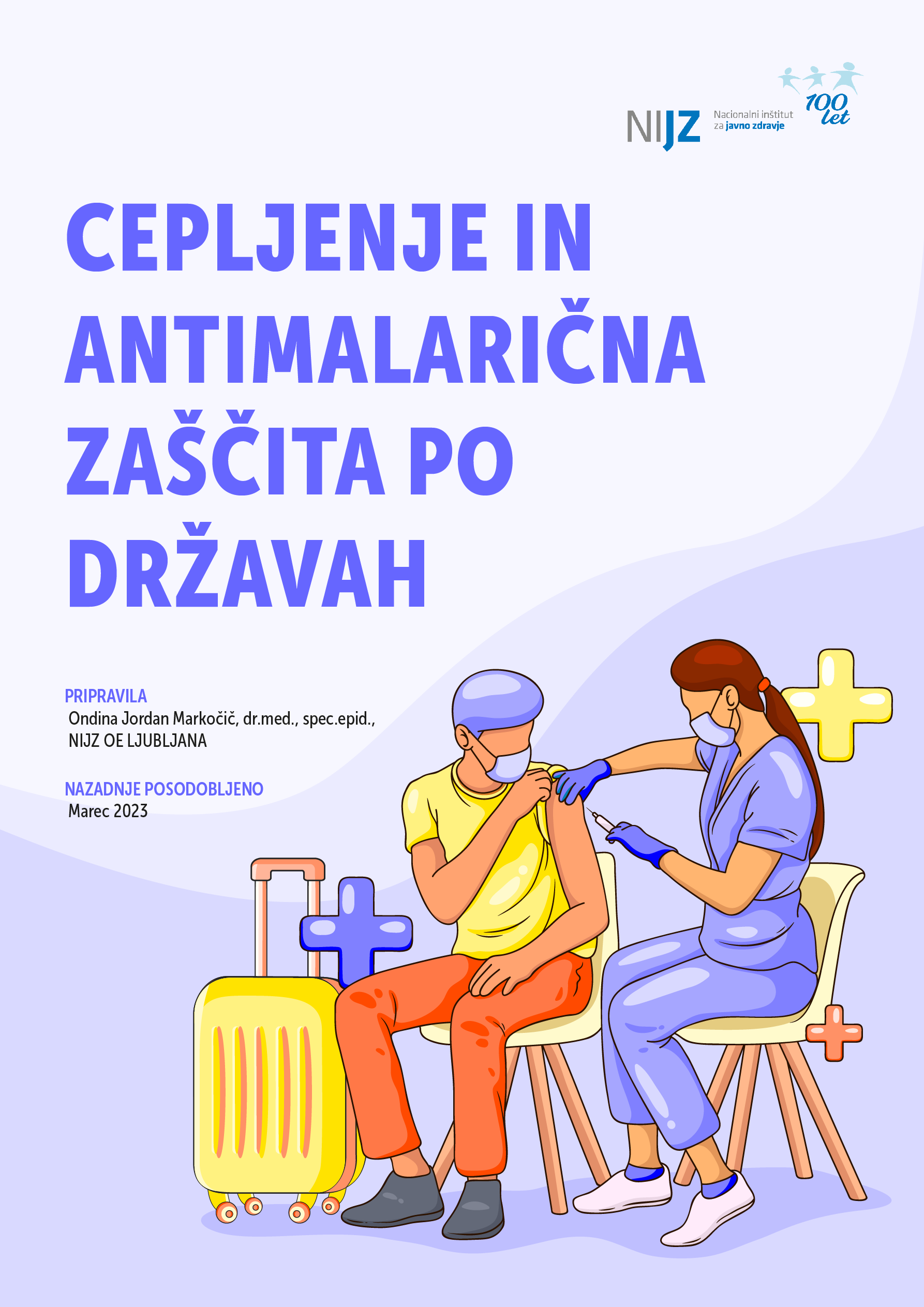 Cepljenje in antimalarična zaščita po državah