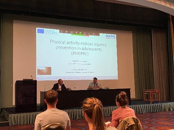 Paripre Workshop in the framework of the 11st International Scientific and Expert Conference Children in Motion, 6 October 2021, Portorož, Slovenia