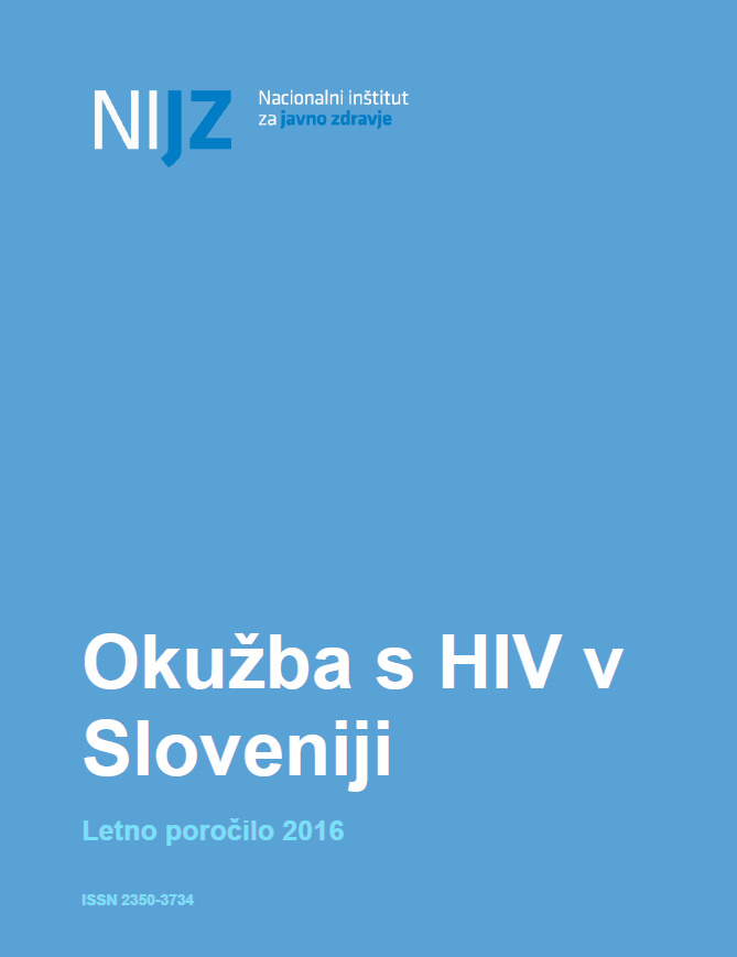 Letno poročilo o okužbah s HIV 2016
