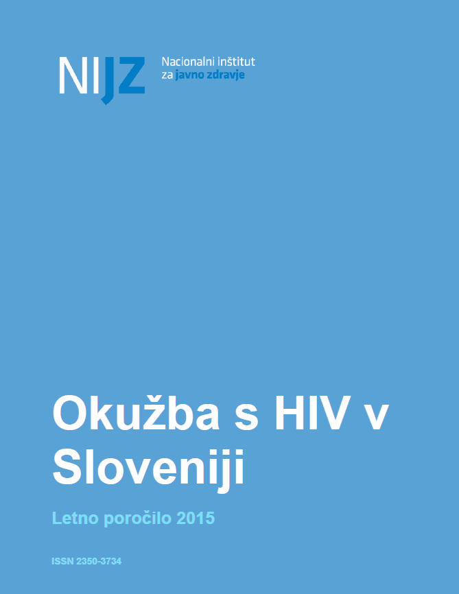 Letno poročilo o okužbah s HIV 2015