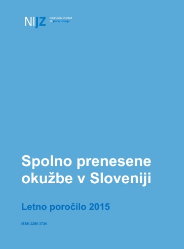 Letno poročilo o spolno prenosljivih okužbah v Sloveniji za leto 2015
