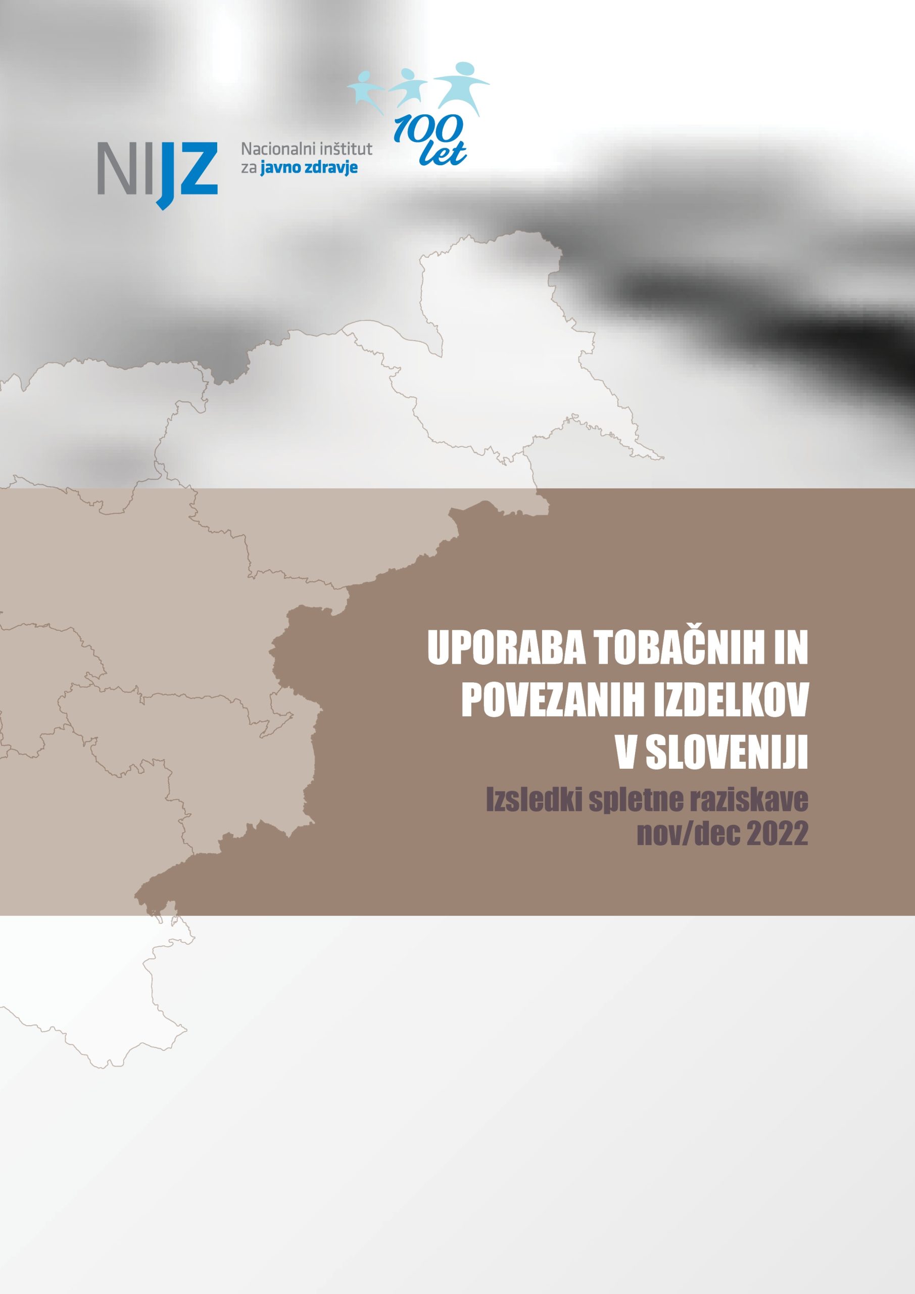 Uporaba tobačnih in povezanih izdelkov v Sloveniji – Izsledki spletne raziskave nov./dec. 2022