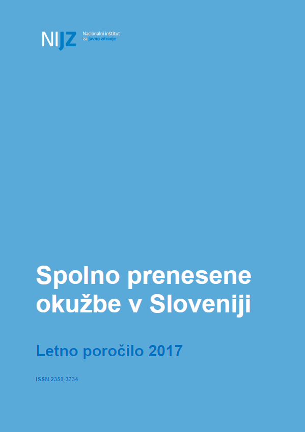 Letno poročilo o spolno prenosljivih okužbah v Sloveniji v letu 2017