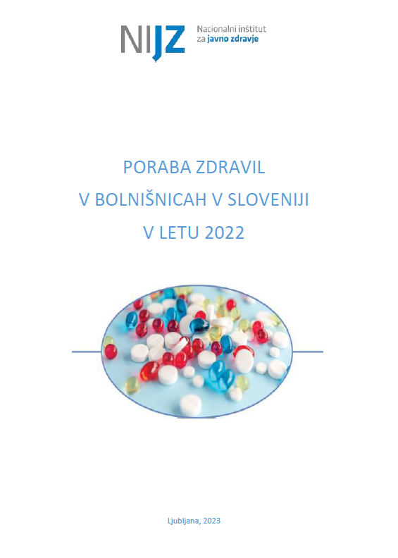 Poraba zdravil v bolnišnicah v Sloveniji v letu 2022