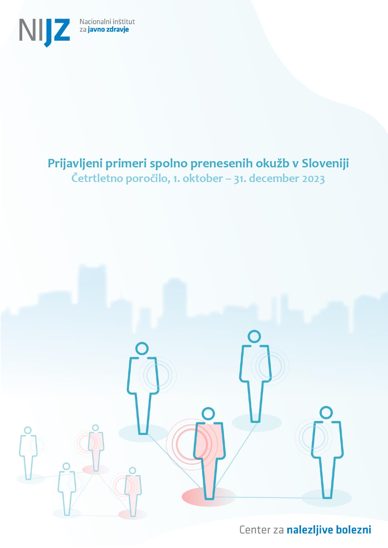 Prijavljeni primeri spolno prenesenih okužb v Sloveniji – četrtletno poročilo, 1. oktober – 31. december 2023