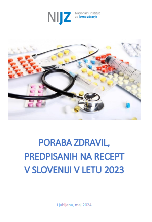 Poraba zdravil, predpisanih na recept v Sloveniji v letu 2023
