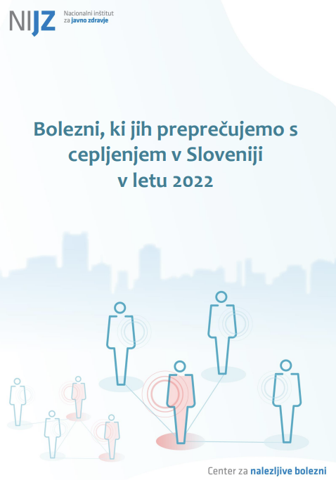 Bolezni, ki jih preprečujemo s cepljenjem v Sloveniji v letu 2022
