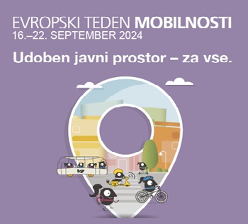 23. evropski teden mobilnosti: Usmerjanje k udobnemu javnemu prostoru za vse