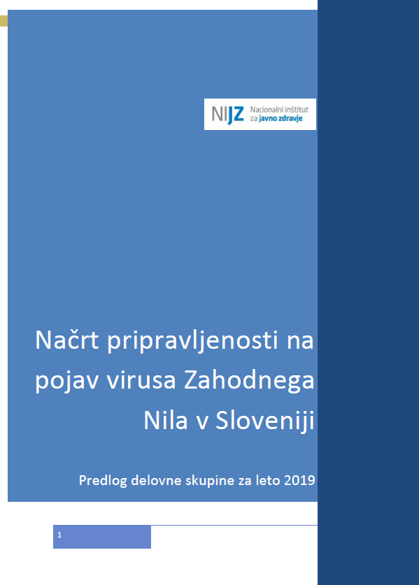 Načrt pripravljenosti na pojav virusa Zahodnega Nila v Sloveniji