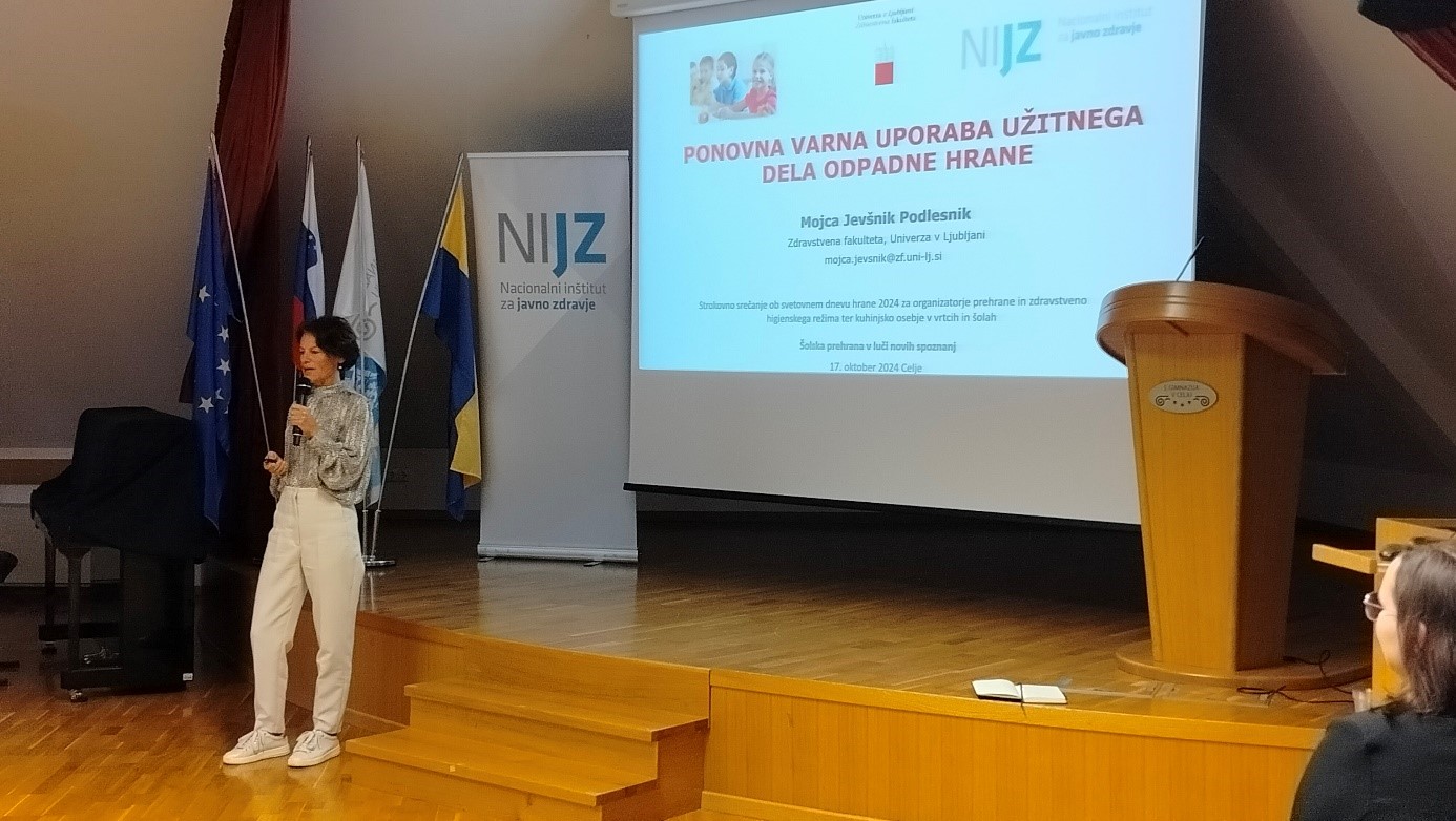 Izr. prof. dr. Mojca Jevšnik Podlesnik o ponovni varni uporabi užitnega dela odpadne hrane