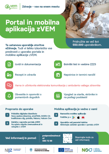 Portal in mobilna aplikacija zVEM