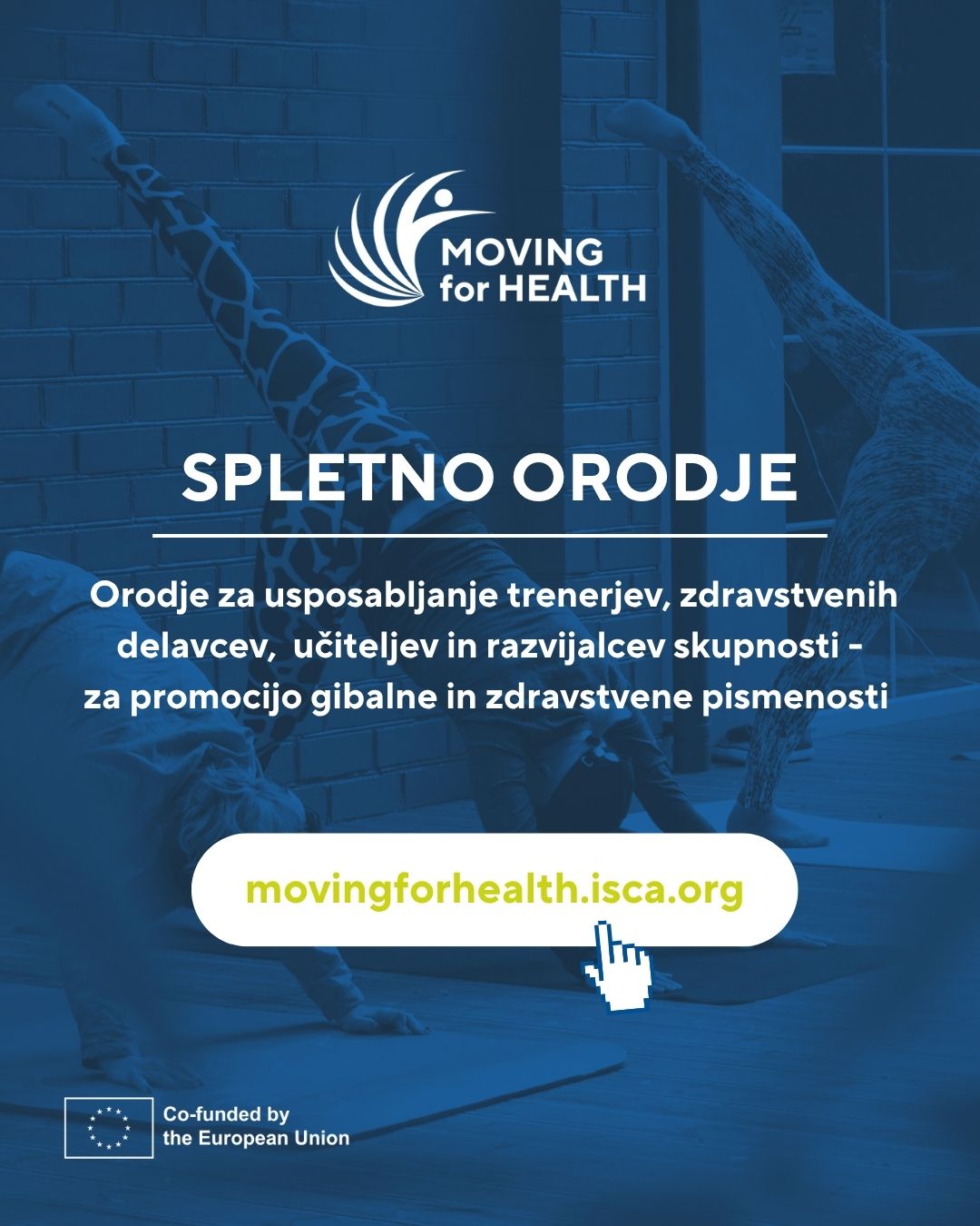 Gibanje za zdravje – Na voljo je novo spletno orodje za usposabljanje za izboljšanje gibalne in zdravstvene pismenosti