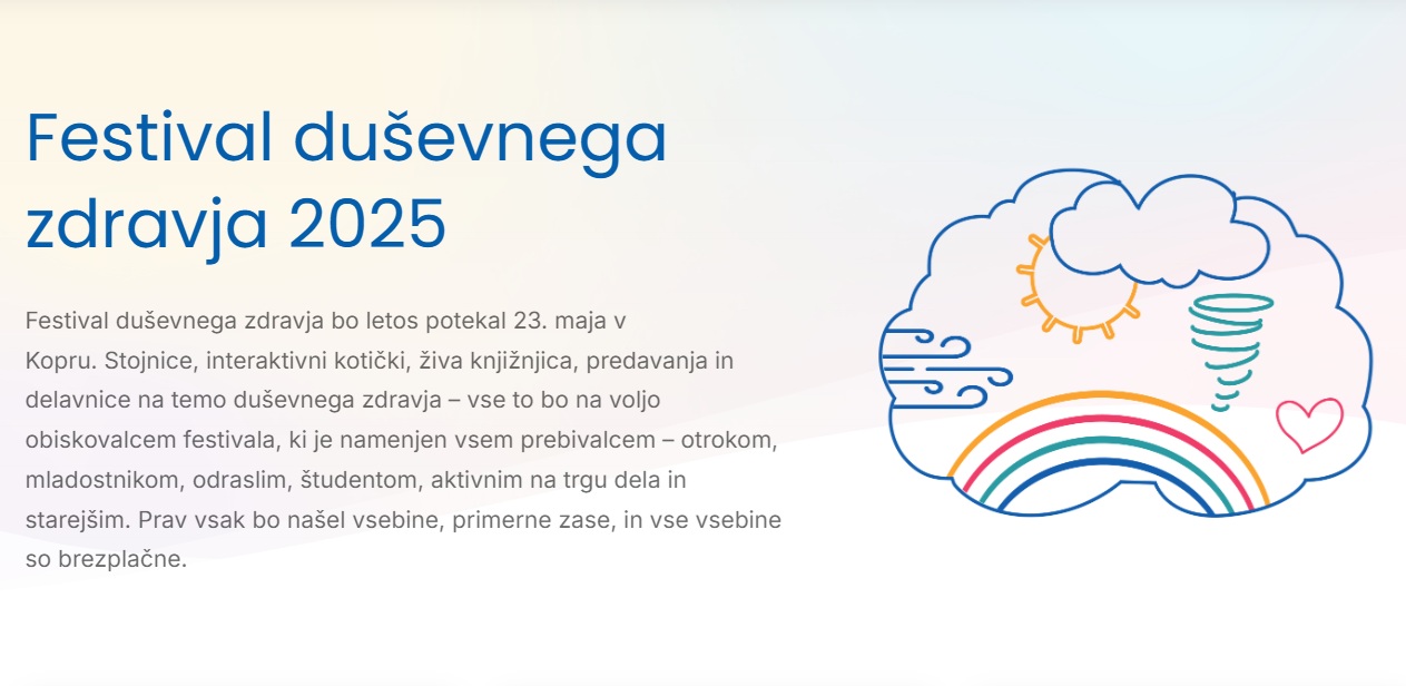 V Kopru poteka tretji Festival duševnega zdravja