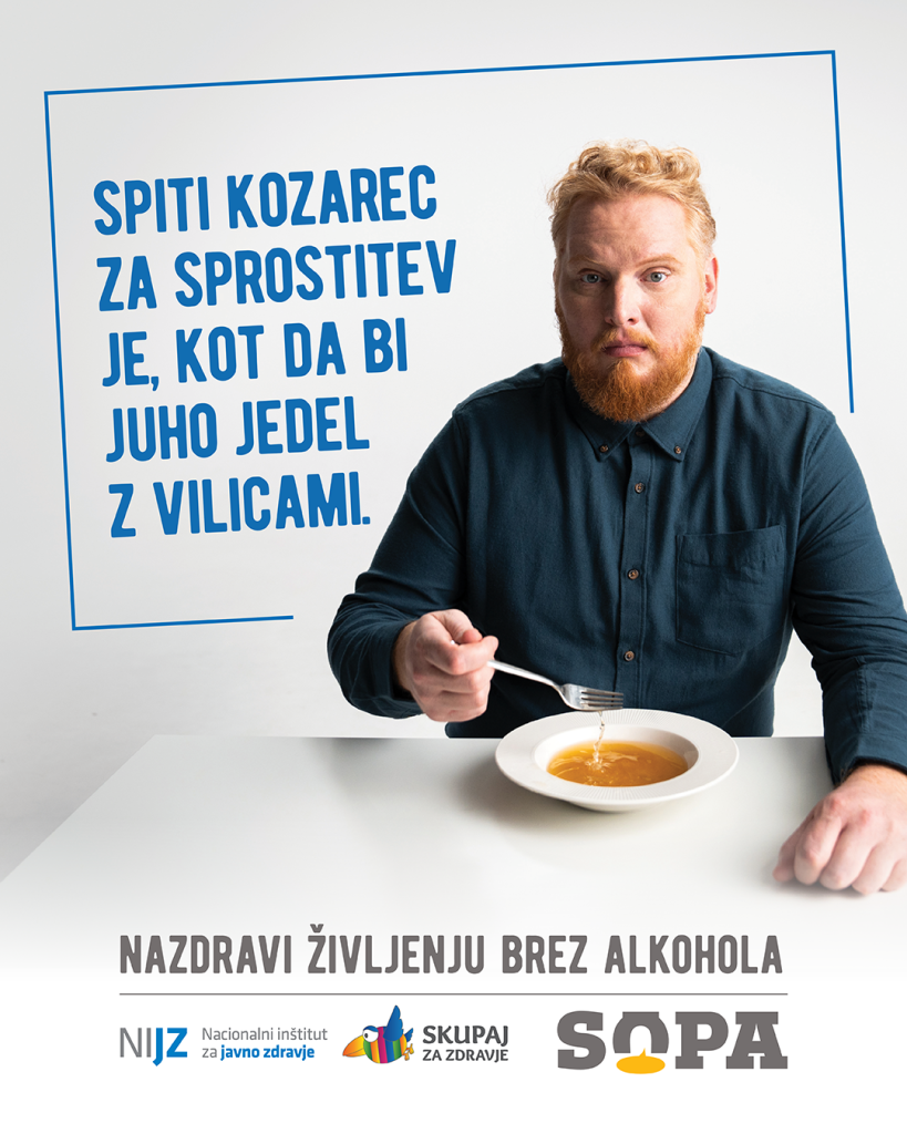 Kampanja SOPA - nazdravi življenju brez alkohola