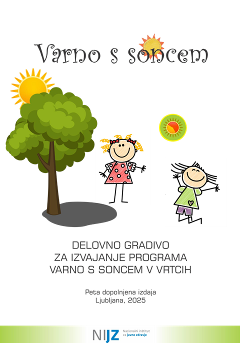 Delovno gradivo za izvajanje programa Varno s soncem v vrtcih