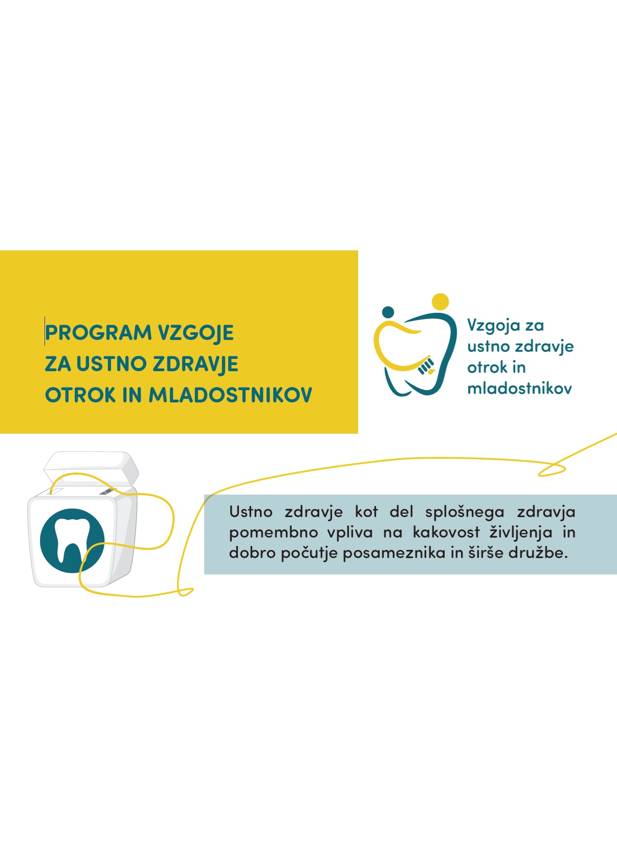 Program vzgoje za ustno zdravje otrok in mladostnikov