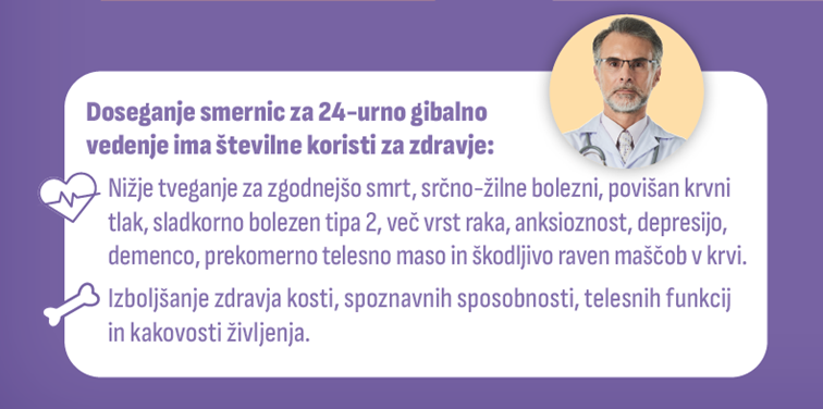 Zdravstvene koristi doseganja smernic