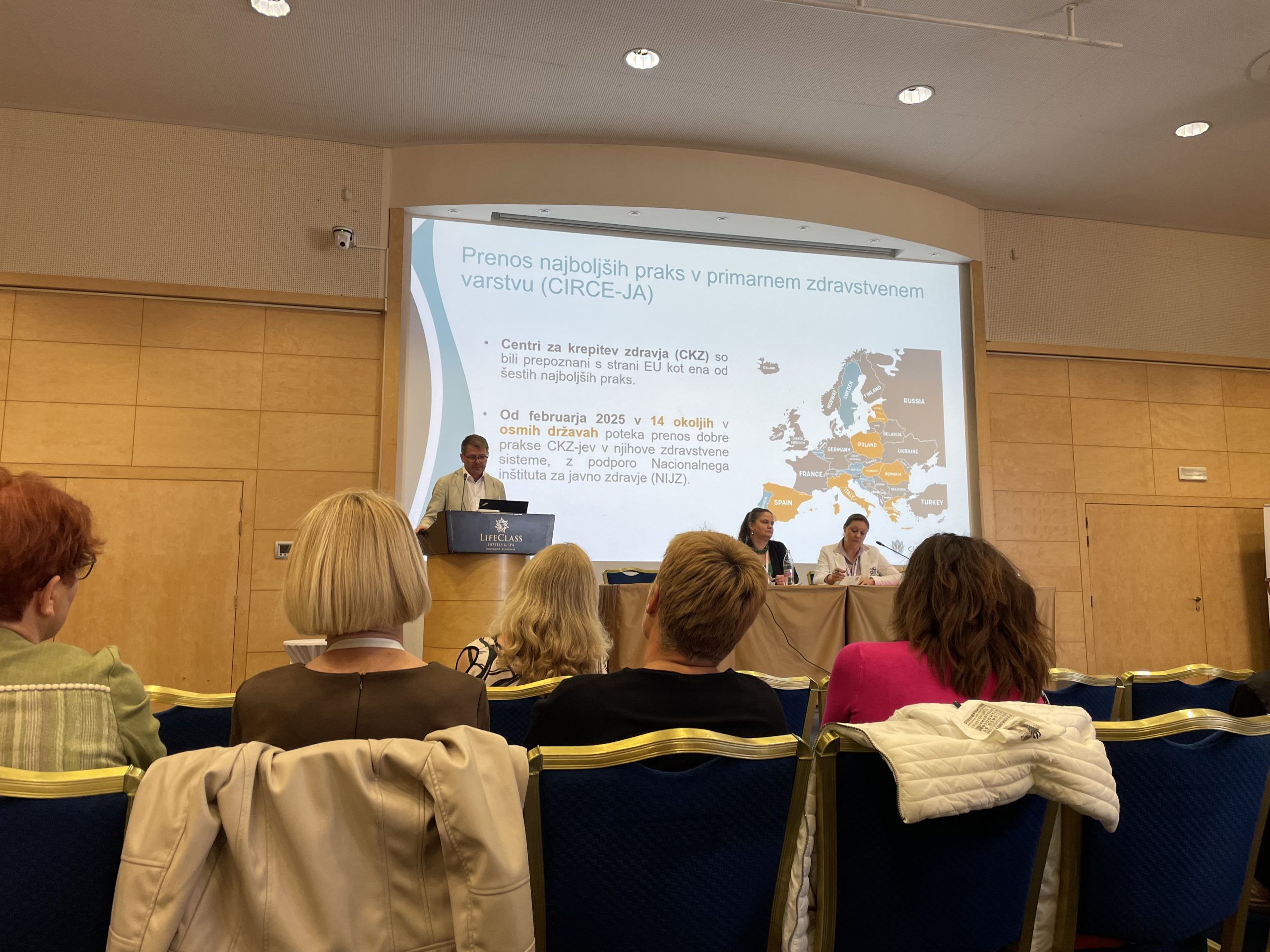 Predstavitev na konferenci v Portorožu