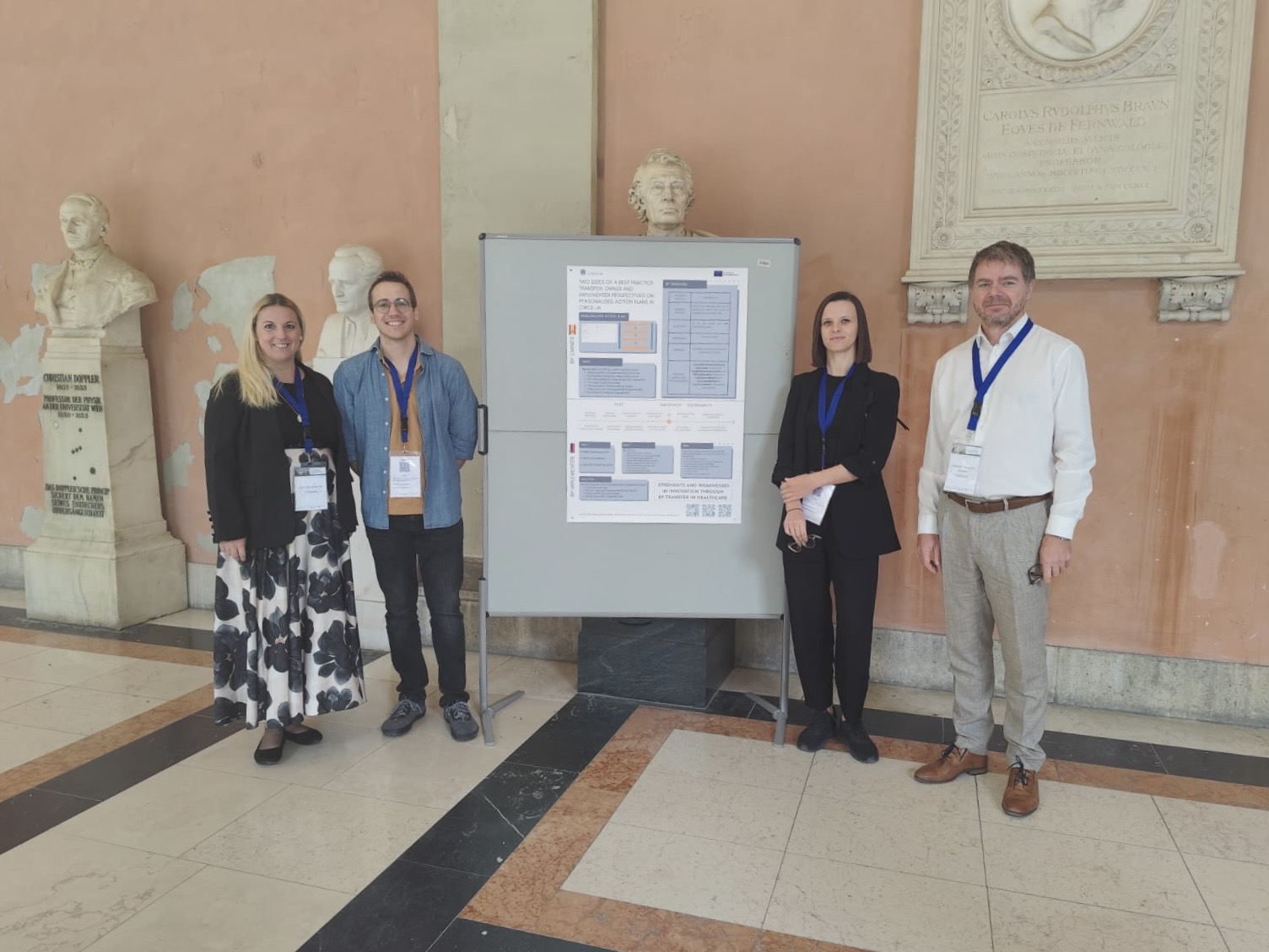 Predstavniki projekta CIRCE na EFPC konferenci na Dunaju (2)