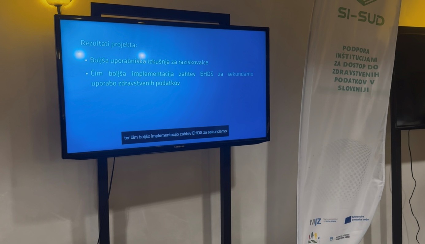 Video predstavitev EHDS na stojnici
