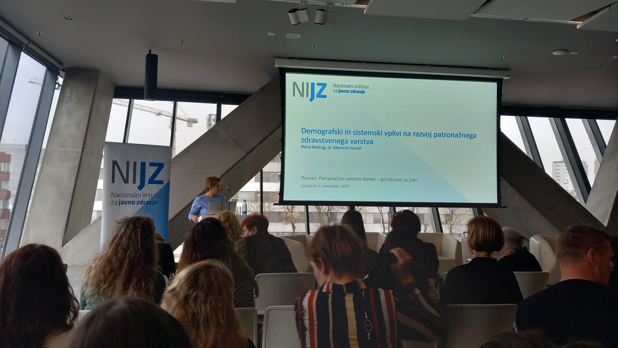 Demografski in sistemski vplivi na razvoj patronažnega zdravstvenega varstva, Petra Nadrag, vodja Oddelka za zagotavljanje podatkov v Zdravstveno podatkovnem centru, članica ožj