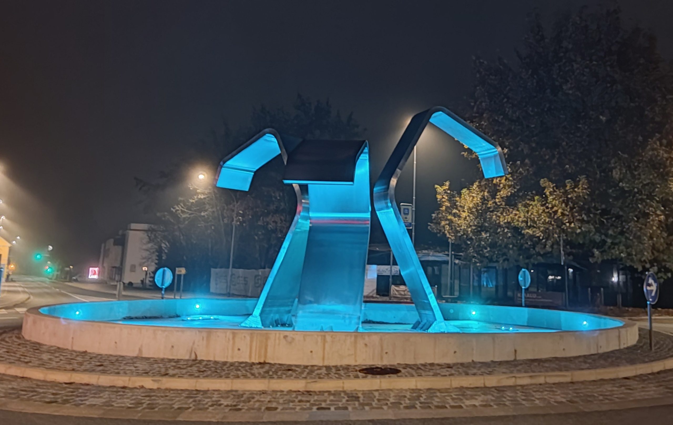 Krožišče v Laškem_odprava rmv