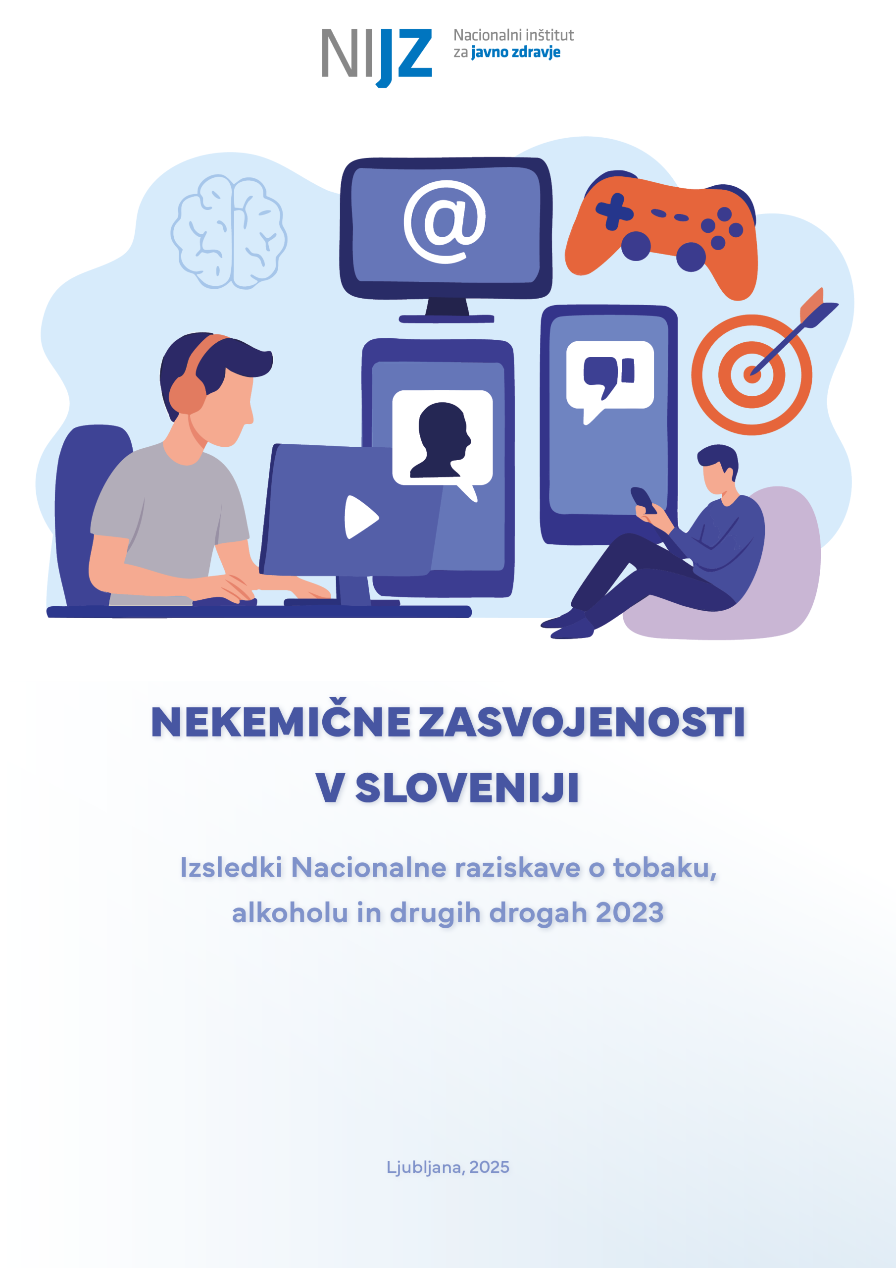 Nekemične zasvojenosti v Sloveniji: Izsledki Nacionalne raziskave o tobaku, alkoholu in drugih drogah 2023