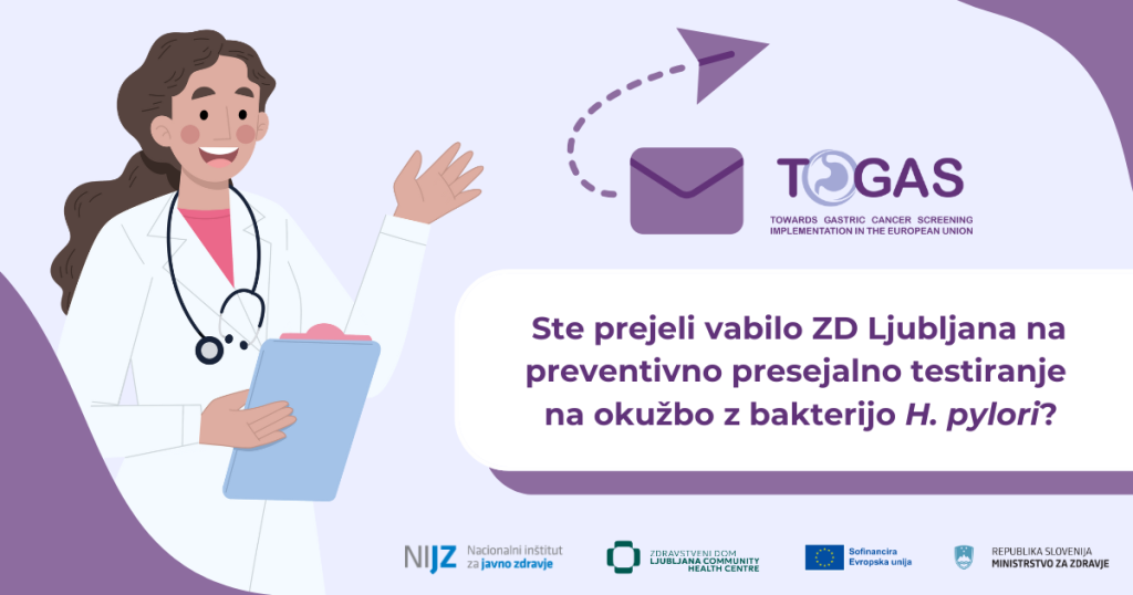 ste prejeli vabilo TOGAS