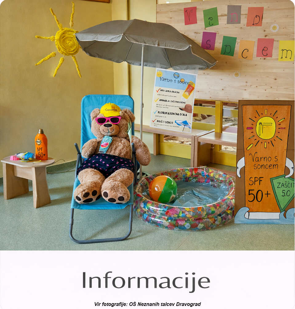 Varno s soncem - Informacije